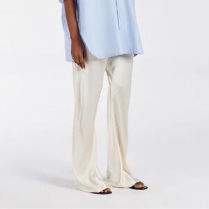 DISSH MYKA CREAM SATIN PANT SIZE 4
